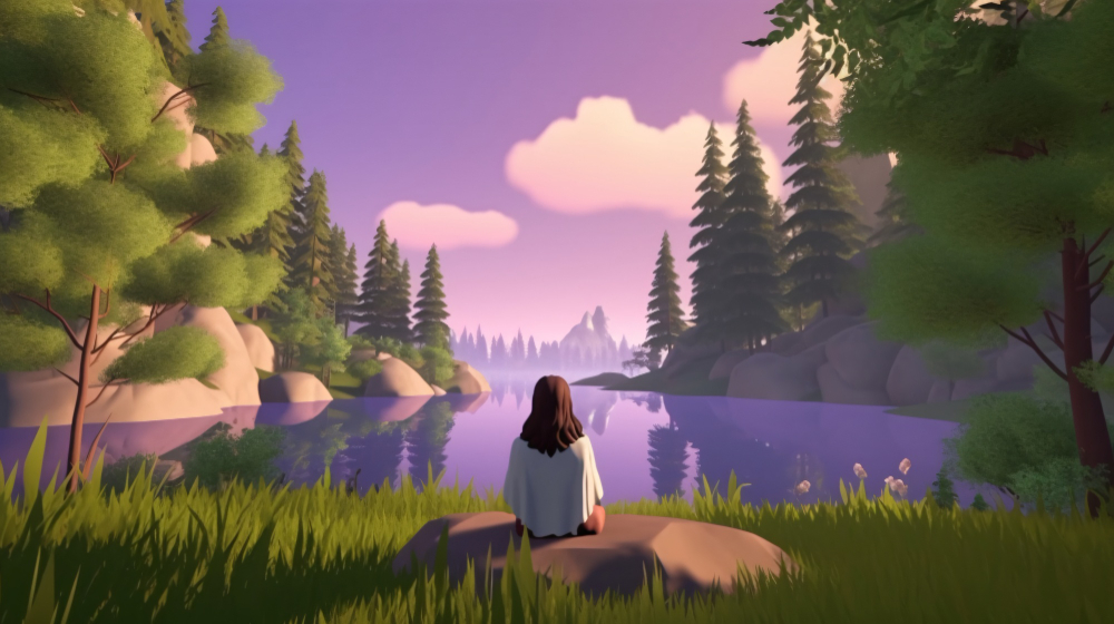 Immerse viewers in nature with serene landscape animation services.